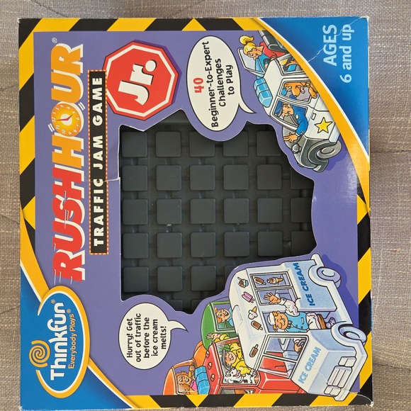 ThinkFun Rush Hour Jr Single Player Logic Game - Picture 3 of 7